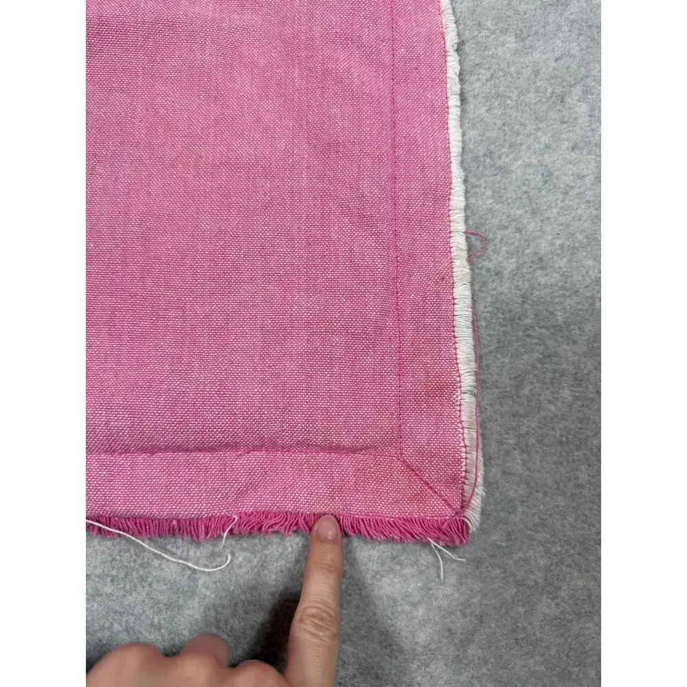 Set Of 2 The Farmhouse By Rachel Ashwell Pink Pillow Cases 20x20